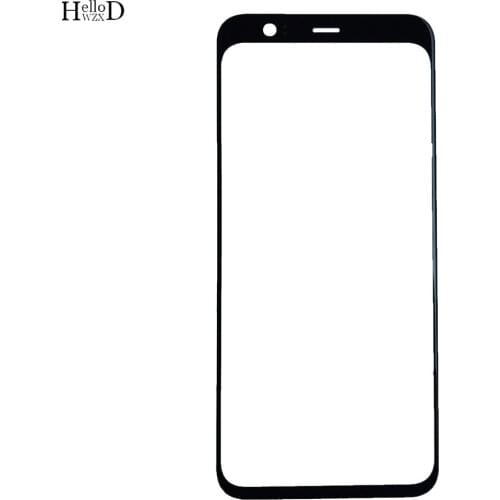 Mobile Phone LCD Outer Glass For Google Pixel 4 Front Touch Panel Out Glass Cover Lens Phone Repair Replace Parts OCA Glue
