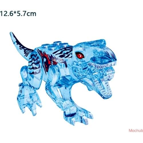 [MOC Hub] Jurassic Dinosaur Building Blocks Toys Park Compatible Major Brand Gifts Simulation Animal Rex Raptor