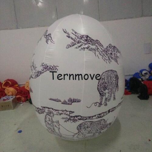 Inflatable Easter egg decoration giant egg replica model toy egg for Easter outdoor festival party event decoration