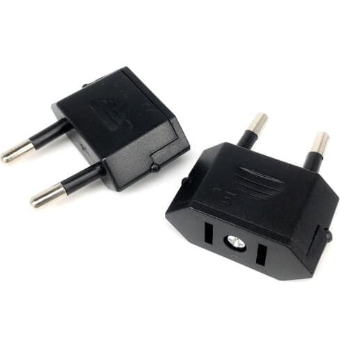 New CN US To EU Plug Adapter AC Converter American China To EU Euro Europe Travel Power Adapter Type C Plug Electrical Socket