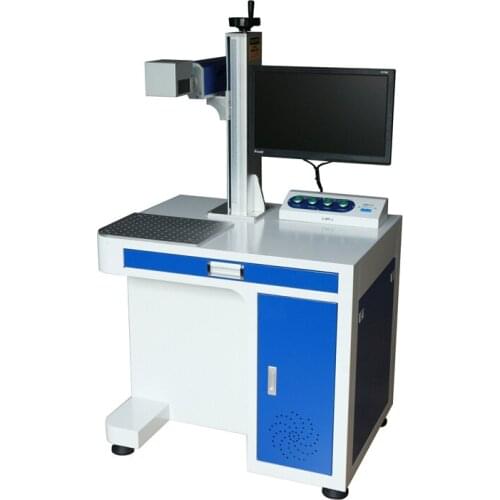 Portable 20W 30W YAG 3D Mini Fiber Laser Marking And Engraving Machine, Used for Galvanometer of Metal And Non-Metal