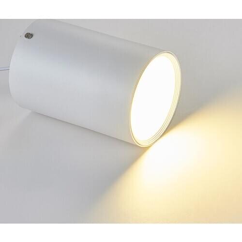 Surface Mounted Ceiling Downlight Dimmable 5W 7W 12W 15W 18W 24W 30W 36Wlamp COB Led downlights Ceiling Spot light +led driver