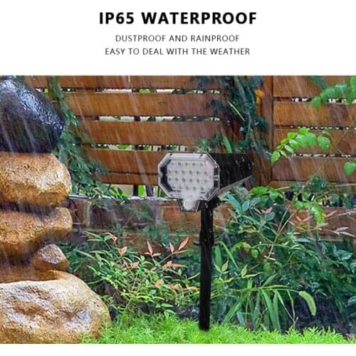 Solar Lights Outdoor Waterproof Rotating Wall Lamp Solar Security Garden Monitoring Lamp For Garden Corridor Yard 160° Rotation