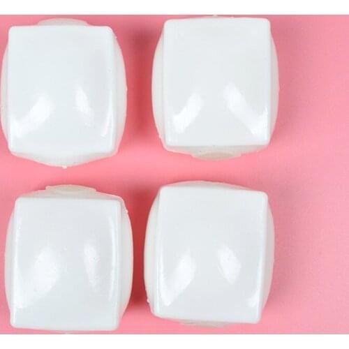 Y3NF Tofu Squeeze Sensory Toy Relief Toys Food Model Kitchen Decorative TPR Safe and Non-toxic Sensory Toys for Kids White