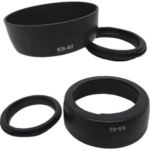 10pcs/lot ES-62 ES62 Lens Hood 2-phase for canon-EOS EF 50mm f/1.8 II