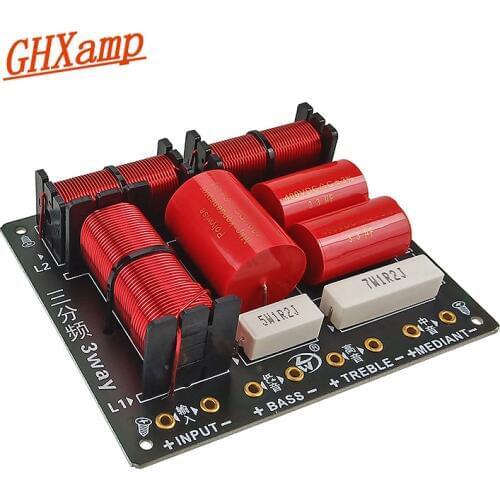 260W 3 Way Crssover Audio Board Professional Speaker Filter Tweeter Midrange Bass Frequency Divider 900HZ/ 5000HZ