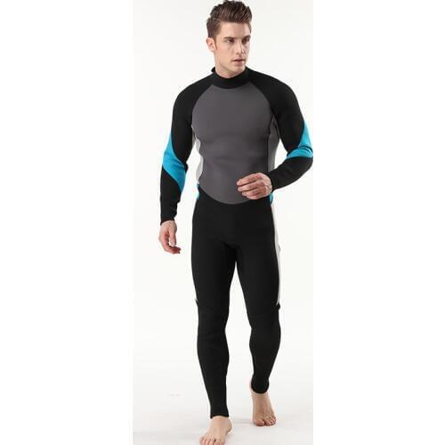 3mm rubber Men diving suits scuba diving underwater swimsuit aquanaut frogman diving surf wear long sleeved personalized wetsuit