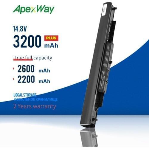 14.4V 2200mAh Rechargeable laptop battery for HP HSTNN-LB6U HS03 HS04 807956-001 240 245 250 255 G4 14-af0XX 15-ac0XX HSTNN-LB6V