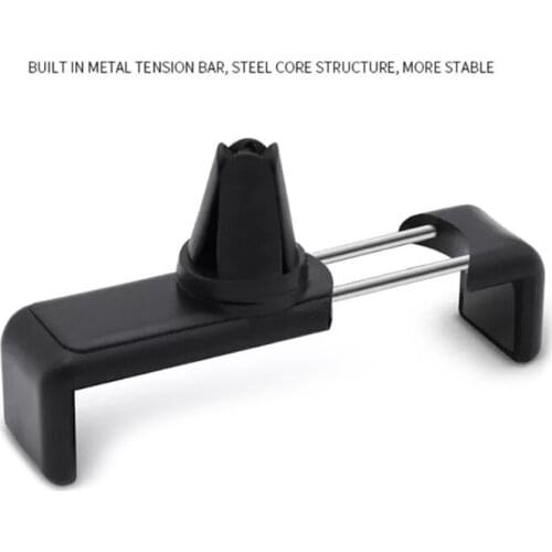 Car Phone Holder Mount Hands Free Easy Clamp Air Vent Clip Holder Fit with Most Smart Phone 360 Degree Rotation