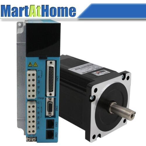 CNC Stepper Kit 3 Phase NAME 34 Full Closed-loop Stepper Driver & Hybrid Stepper Motor for CNC Laser Wood Engraving #SM747 @SD