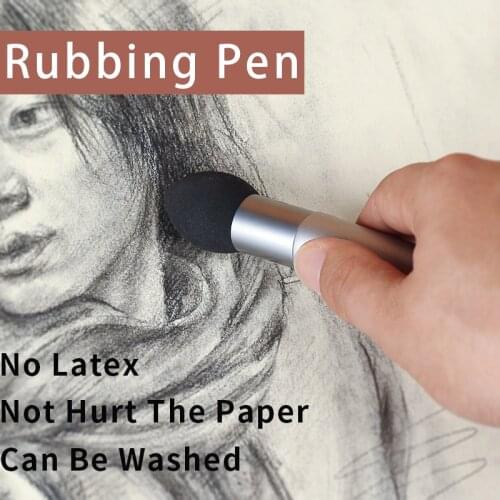 High-gloss Detail Rubbing Pen For Sketching S/M/L Breath Sponge Still Life Avatar Transition Pens Blending Smudge Art Supplies