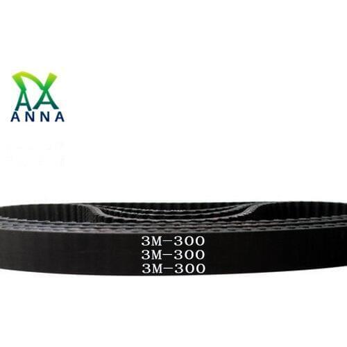 HTD 3M Timing belt C= 300 303 306 309 width 6/9/15mm Teeth 100 101 102 103 HTD3M synchronous 300-3M 303-3M 306-3M 309-3M