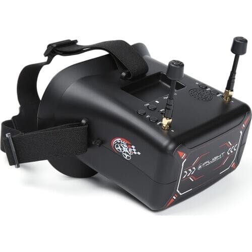 IFlight 4.3Inch 480*272 LCD 5.8GHz 40CH DVR FPV Goggles Built-in 3.7V 2000mAh Battery for RC Vehicle Drone FPV Racing Freestyle