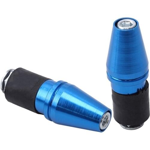 Motorcycle Handlebar Bar End Plug Grip 22mm Ends Cap Handlebar Scooter Grips Balance Plug 2 pcs/ Set