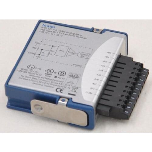 NI 9203 16-bit analog input module 8 channels
