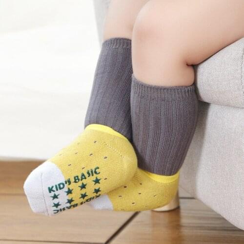 Baby Socks Detachable Cartoon Cats Claw Baby Padded Floor Socks Non-slip Glue Dispensing Toddler Socks Newborn Tube Sock