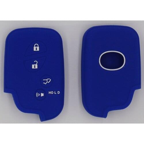 4PC 4button Silicone car key cover Protection Case for Lexus CT200h ES 300h IS250 GX400 RX270 RX350 LX570 Key