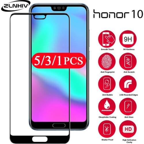 5/3/1Pcs glass for huawei honor view 20 20i 20s 20 pro 10 lite 10i note 10 tempered glass phone screen protector protective film