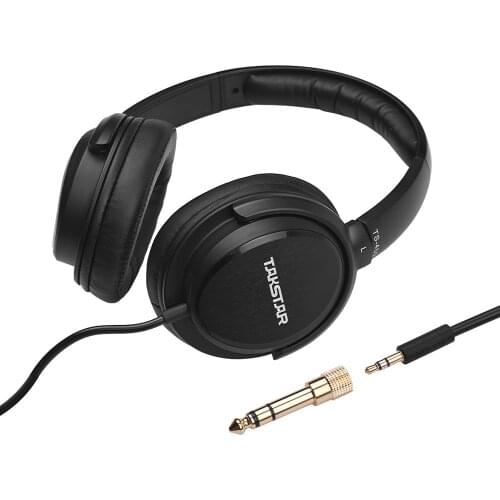 TAKSTAR TS-450 dynamic stereo monitor headphone over-ear headset heavy bass use for music recording monitoring appreciation game