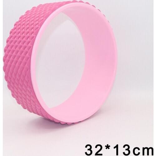 Yoga Wheel Comfortable Dharma Yoga Prop Wheel, Perfect Accessory for Stretching and Improving Backbends