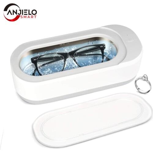 Ultrasonic Jewelry Cleaner, Portable Professional Ultrasonic Cleaner for Cleaning Jewelry Eyeglasses Watches Shaver Heads