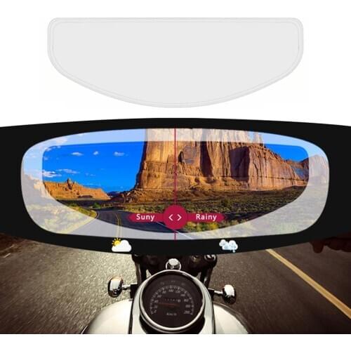 Helmet Lens Universal Anti-fog Film Motorcycle Transparent Rainproof Film For Motorcycle Helmet Eyesight Protection Patch Film