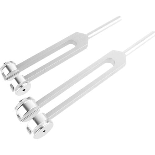 6Pcs/Set Aluminum 128Hz-4096Hz Tuning Fork Kit Healing Sound Vibration