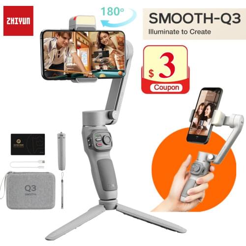 Snoppa Atom Foldable Pocket Sized 3 axis Smartphone Handheld Gimbal Stabilizer for GoPro Smartphones, Wireless Charging iPhone12