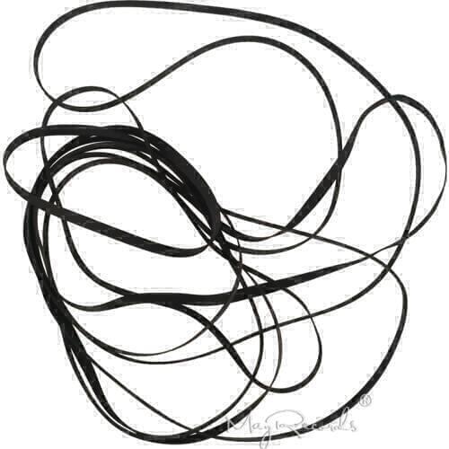 Unique 1PCS Rubber Belt Replace Turntable Phono, Tape , CD Plattenspieler Drive Belt 270mm