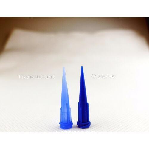 50pk 22gauge Plastic Conical Fluid Epoxy Resin Smoothflow Tapered Needle Glue Dispensing Tips
