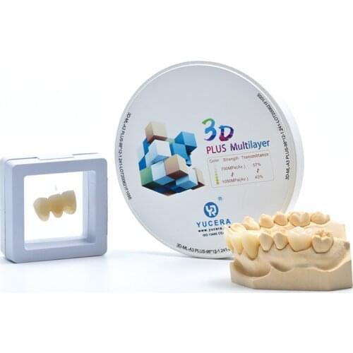 Zirconia Ceramics In Cad Cam Milling Block For Best Aesthetic Effect Dental Zirconia Blocks For Dental Lab In 3D Plus Zirconia