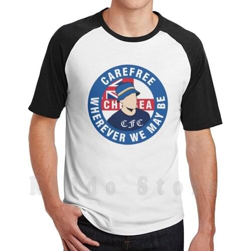 Carefree Wherever We May Be T Shirt DIY Big Size 100% Cotton Headhunters Football Casual Awaydays 80scasuals Carefree