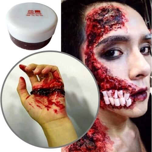 15g Halloween Cosplay Simulation Blood Gel Fake Blood Scars Wound Makeup Plasma Blood Blood Cream Body Art Cosmetic Tool