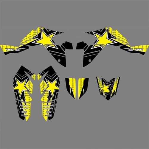 Customized for Suzuki ATV LTZ 400 2009-2012 Graphics Background Stickers 3M DECALS for Suzuki LTZ400 2009 2010 2011 2012 LTZ-400