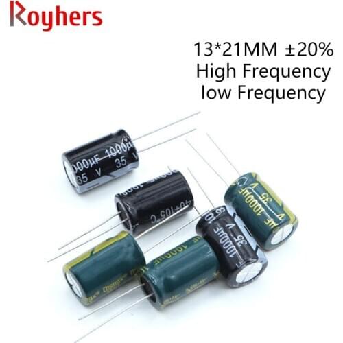 5Pcs 13*21 High Frequency Low ESR Aluminum Electrolytic Capacitor Kit 160V 250V 400V 33UF 4700UF 3300UF 47UF 220UF Assorted Set
