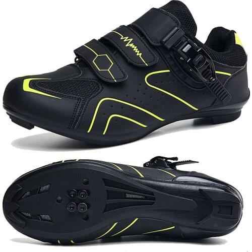 New Cycling MTB Shoes Men Sports Route Cleat Road Dirt Bike Speed Flat Sneaker Racing Women Bicycle Mountain Spd Biking