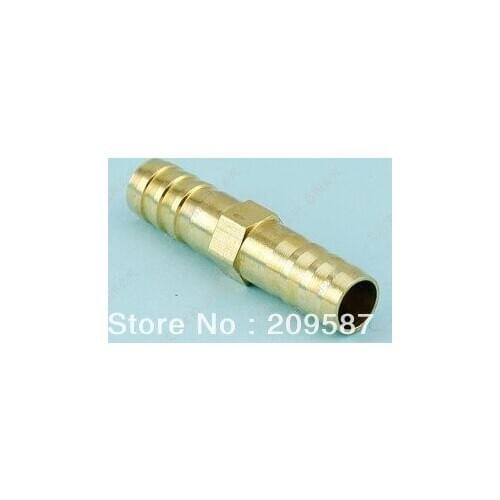 10pcs 8mm Brass Hose Barb Staight Coupler Adapter