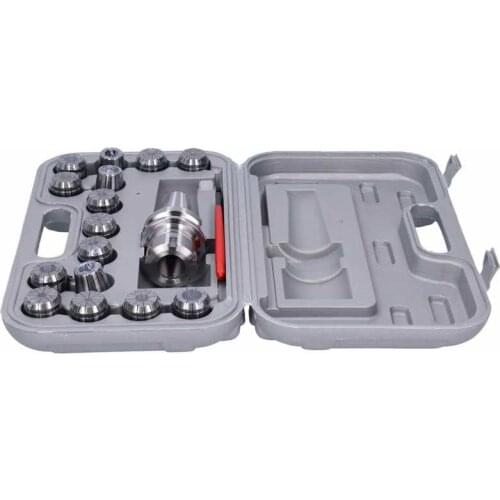 Linear slide 15Pcs Spring Collet 20CrMnTi Elastic Chuck Toolholder CNC Machine Tool BT40-ER32-15PC linear guide rail