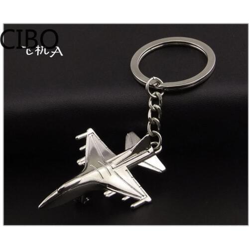 2019 New Keychain Metal Naval Fighter and Aircraft model Aviation Gifts Key ring Model Key chain Air Plane Aircrafe Keyring