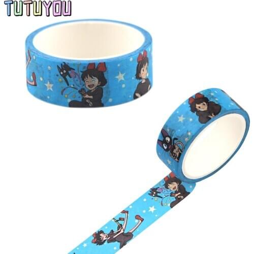 PC1144 Magic Girl Animated Movie Cute Washi Tape DIY Scrapbooking Label Masking Tape Student Stationery Gift