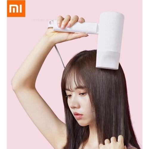 Xiaomi Mijia Negative Ion Portable Hair Dryer Negative Ion Hair Care Folding Good Storage Large Air Volume Quick Dry Foldable