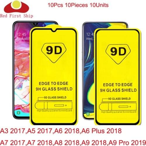 Red First Ship Samsung Galaxy A8 Screen Protectors