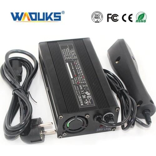 WAOUKS 36V 5A Lead acid Battery Charger for Yamaha EzGo Club Car DS EZgo TXT-One Golf cart