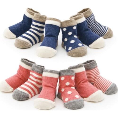 In the spring and autumn winter cotton socks newborn baby socks baby socks for men and women-003