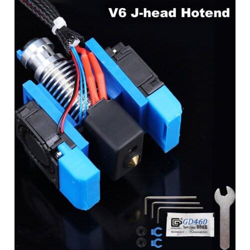 High Quality V6 Hotend All Metal Bowden Extruder Kit 3D Printers Parts For E3D V6 Volcano J-head Hotend BMG Titan Ender3 Pro