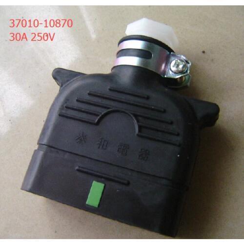 JAPAN NICHIYU 37010-10870 30A 250V FEMALE AC BATTERY CHARGER PLUG FORKLIFT CONNECTOR TOYOTA NICHIYU TCM KOMATSU SHINKO SUMITOMO