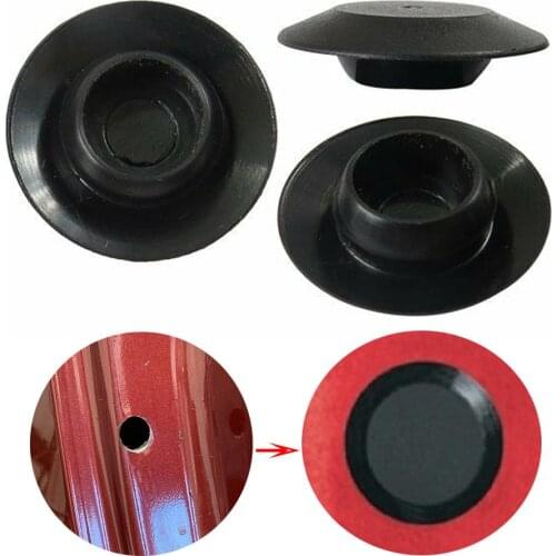 100PCS Car Rubber Plug Flush Mount PVC Plug Button 1/2" Hole 7/8" Head