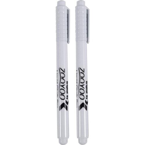 2PC Liquid Chalk Pen Marker For Glass Windows Chalkboard Blackboard White
