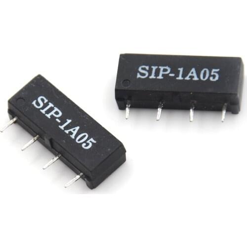 20PCS 5V Relay SIP-1A05 Reed Switch Relay For PAN CHANG Relay 4PIN