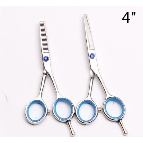 4.0" 13.5cm Engraving Logo Styling Tool Thinning Scissors Cutting Shears Professional Hairdressing Suppliess Hair Scissors C1117